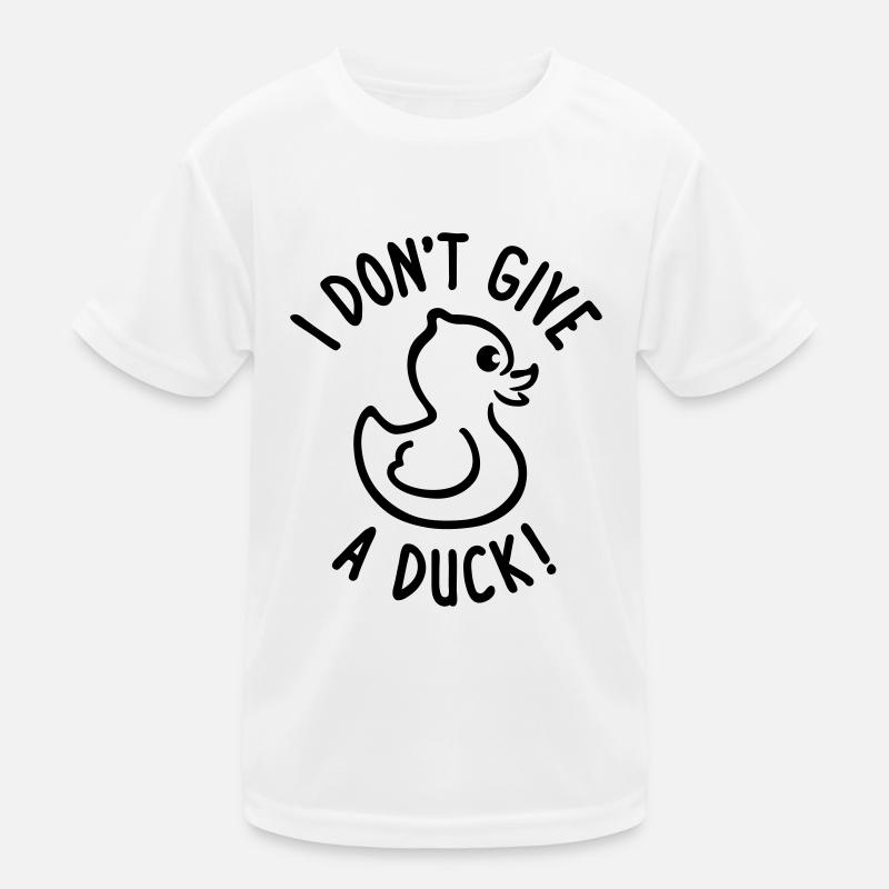 Don't give a Duck Kinder Funktions-T-Shirt