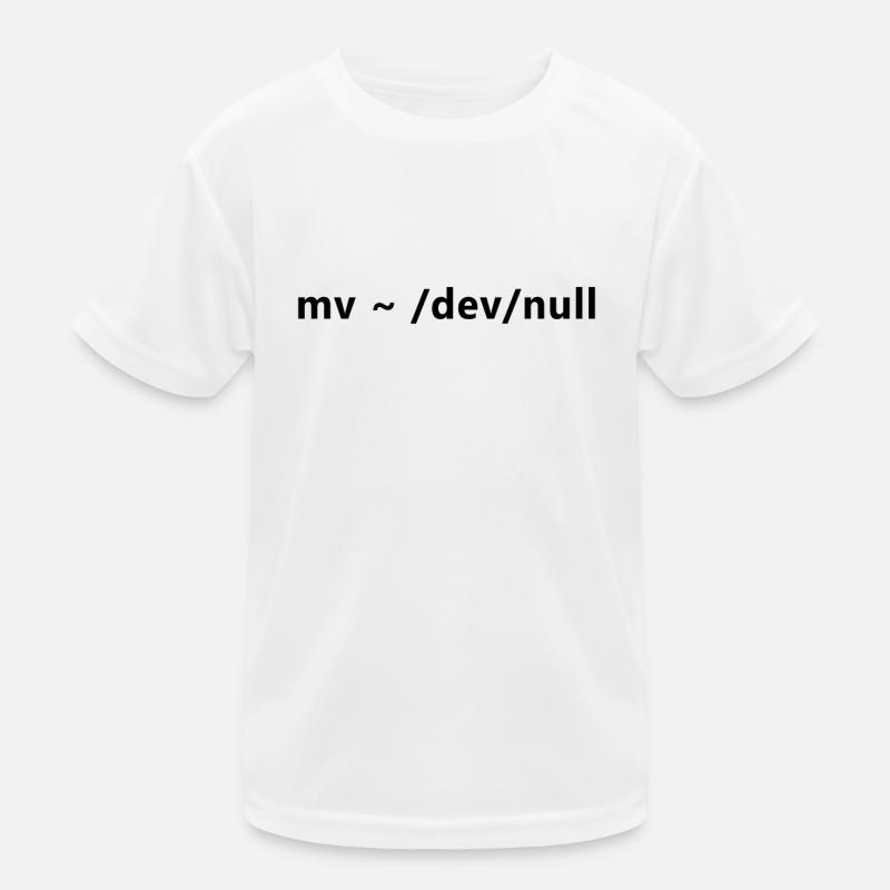 Linux Admin Gefährliche Linux Commands Kinder Funktions-T-Shirt