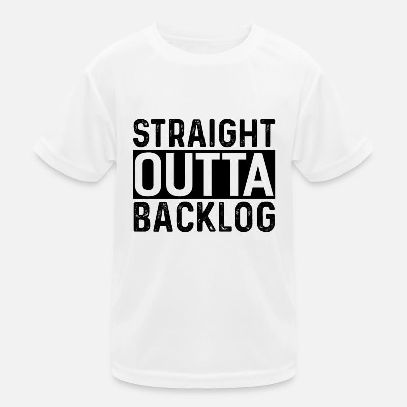 Backlog de l’équipe Scrum T-shirt sport Enfant