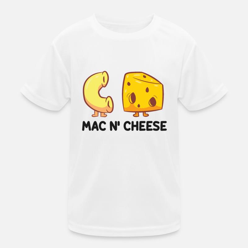 Käse Makkaroni Liebe Mac And Cheese Mac & Cheese Kinder Funktions-T-Shirt