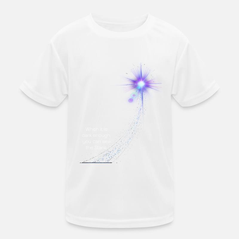 Sternschnuppe Kinder Funktions-T-Shirt