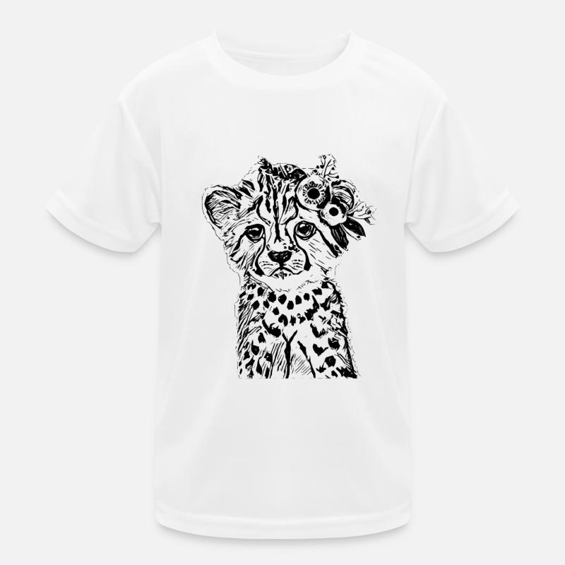 Guépard T-shirt sport Enfant