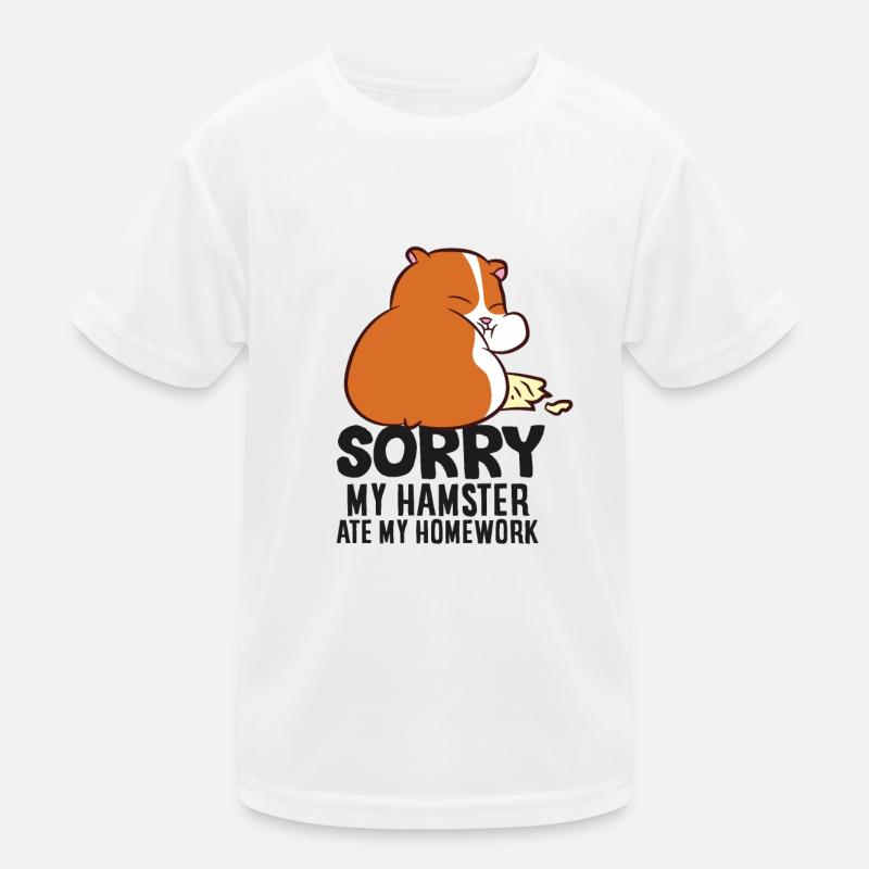 Mon hamster a mangé l’exercice de la maison T-shirt sport Enfant
