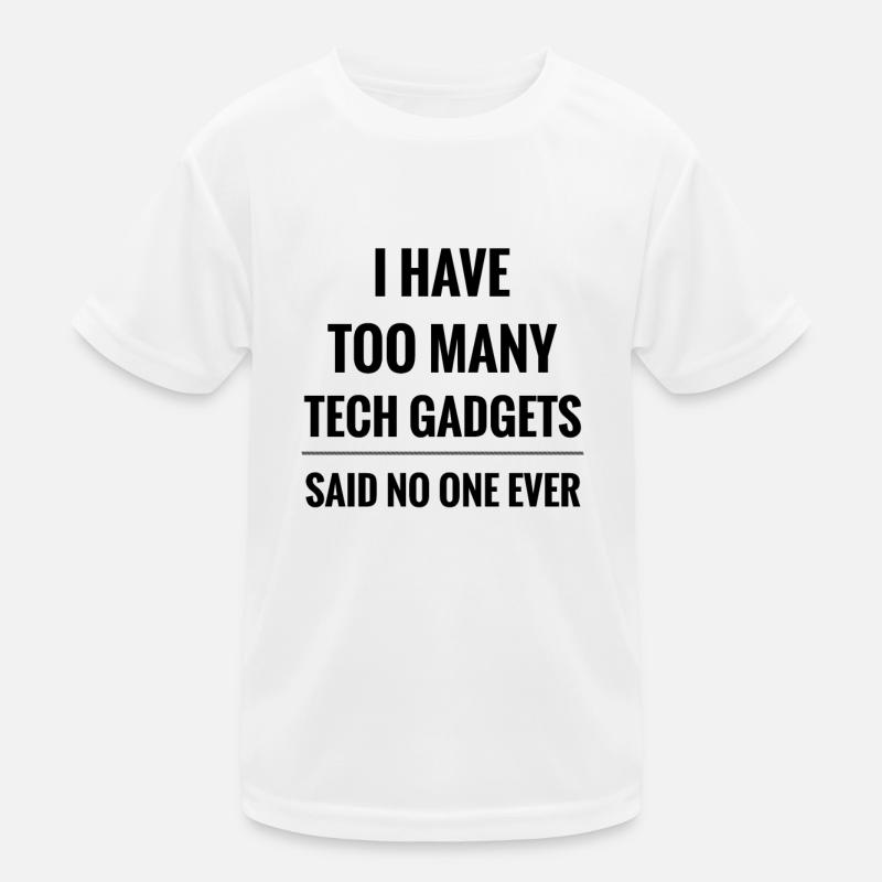 Tech Gadget Cadeaux | Tech Gadget Collector T-shirt sport Enfant