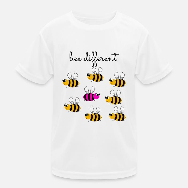 bee different - be different - be yourself - bee Kids Functional T-Shirt