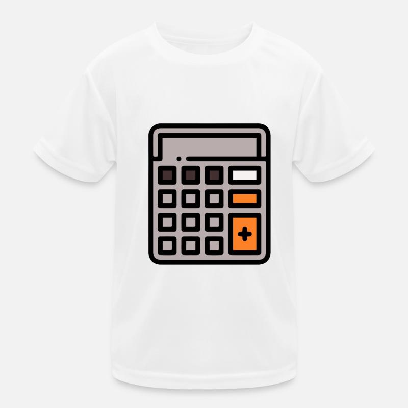 Pocket calculator - Calculator colored Kids Functional T-Shirt