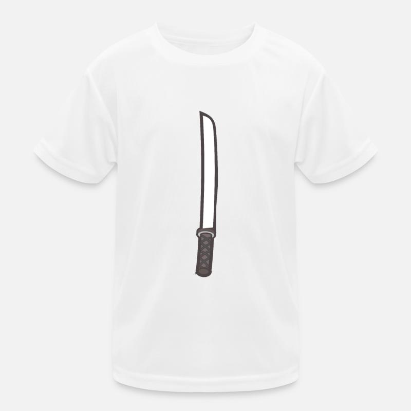 Samurai Sword Kids Functional T-Shirt
