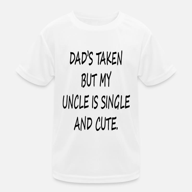 idées cadeau oncle drôle-oncle citation-oncle unique T-shirt sport Enfant