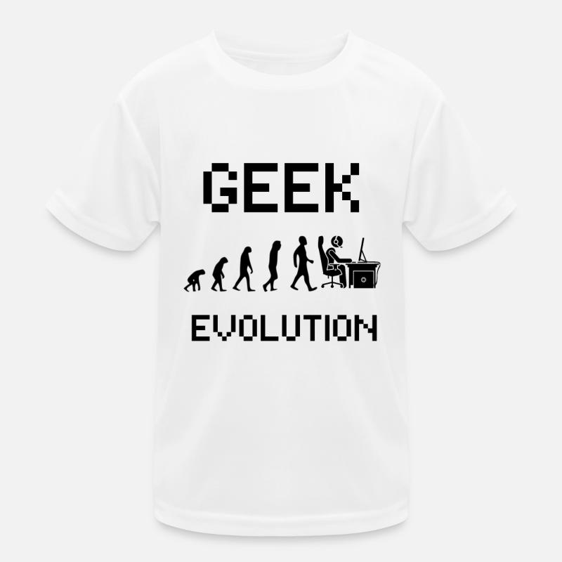 Geek evolution - Gamer evolution Kinder Funktions-T-Shirt