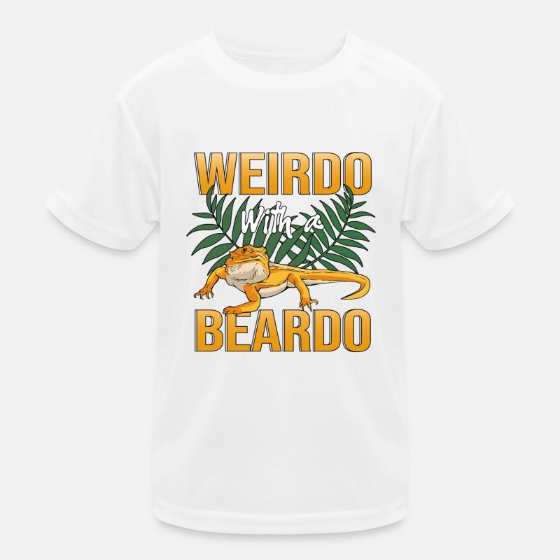 Echse Terrarium Bartagame Haustier Echsenbesitzer Kinder Funktions-T-Shirt