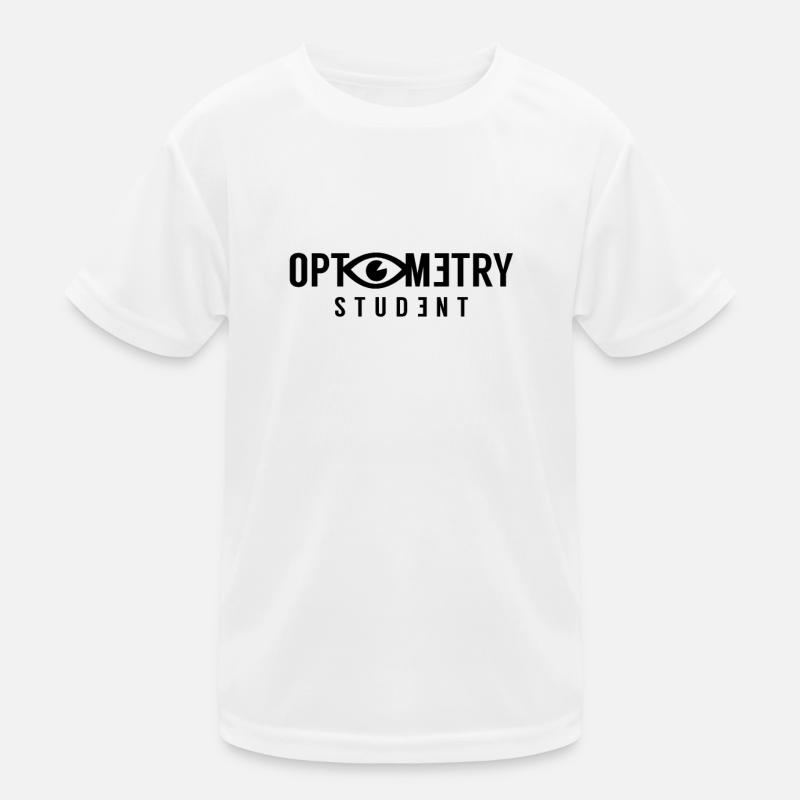 Optician Optics Optometrist Optometrist Optometry Optometry Kids Functional T-Shirt