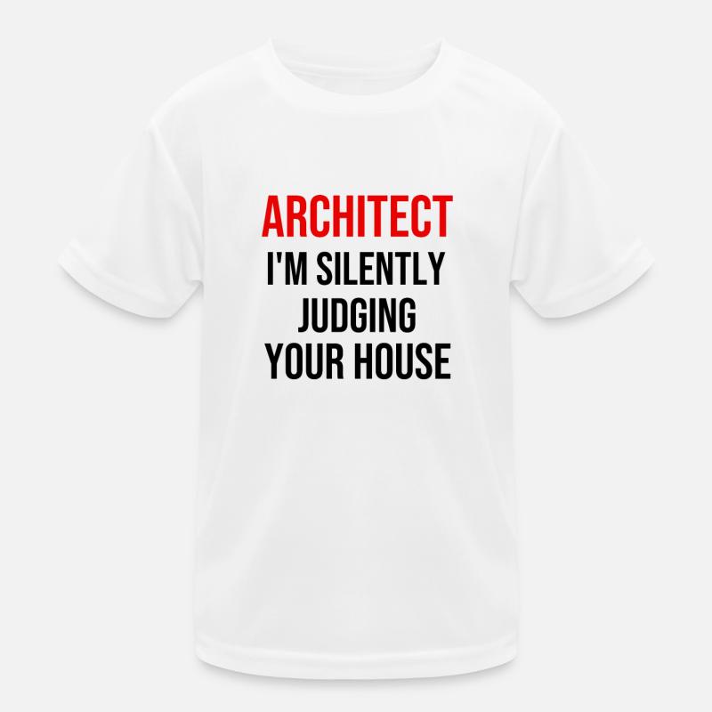 Architecte cadeau d’architecture étudiant architecture T-shirt sport Enfant