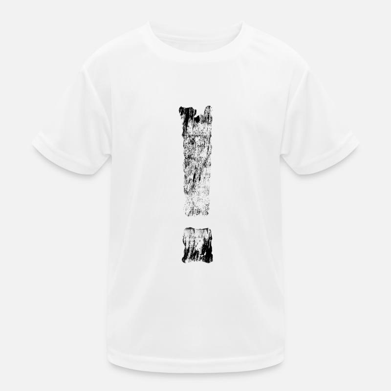 Cool exclamation point punctuation exclamation gift Kids Functional T-Shirt