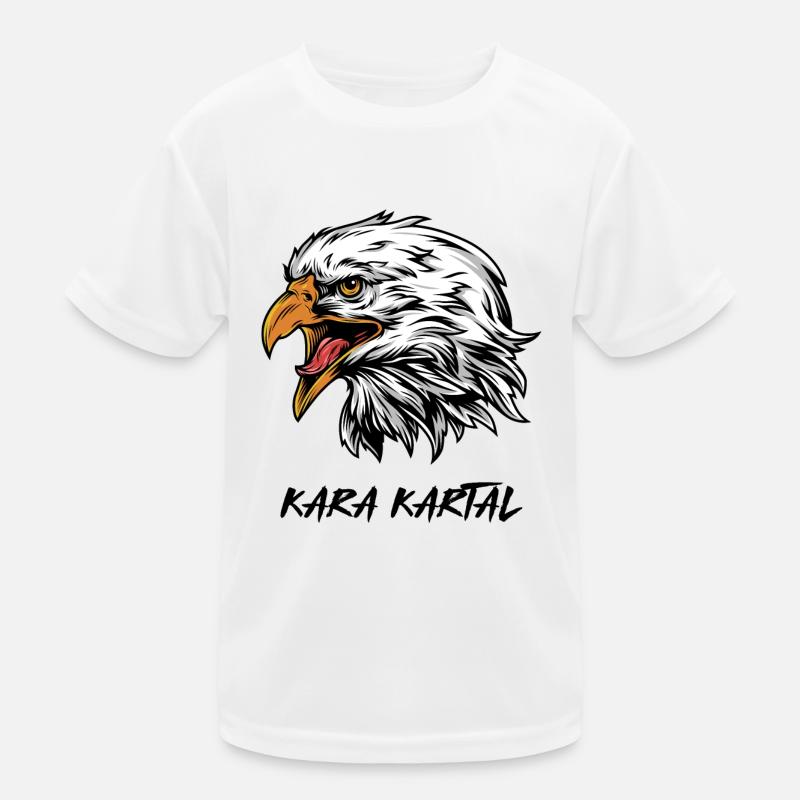 Kara Kartal, Black Eagle Kids Functional T-Shirt