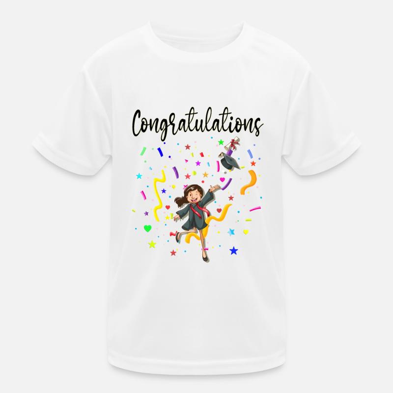 Herzlichen Glückwunsch Kinder Funktions-T-Shirt