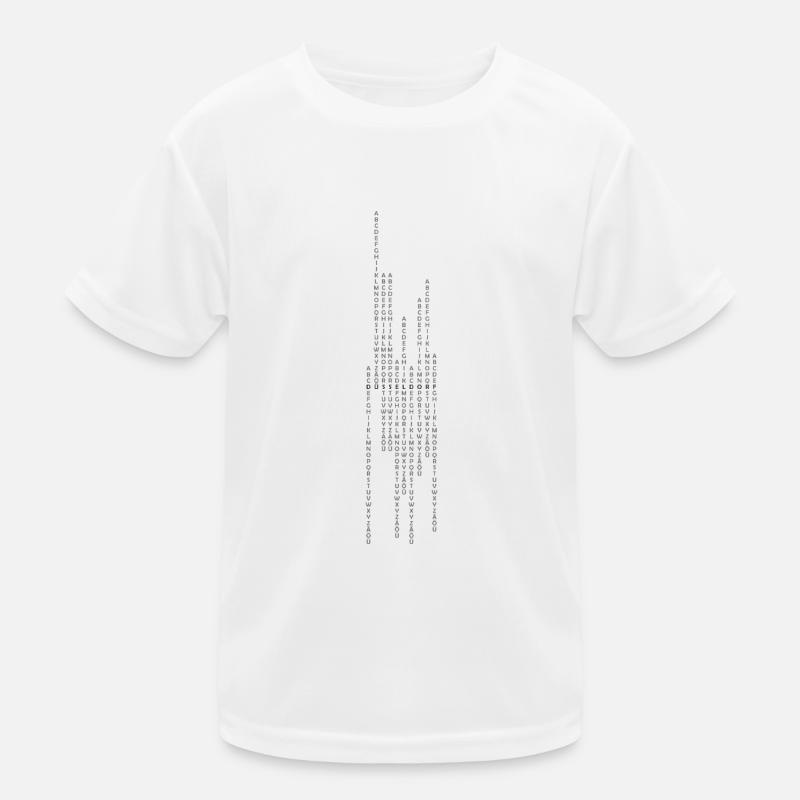 Dusseldorf vertical Kids Functional T-Shirt