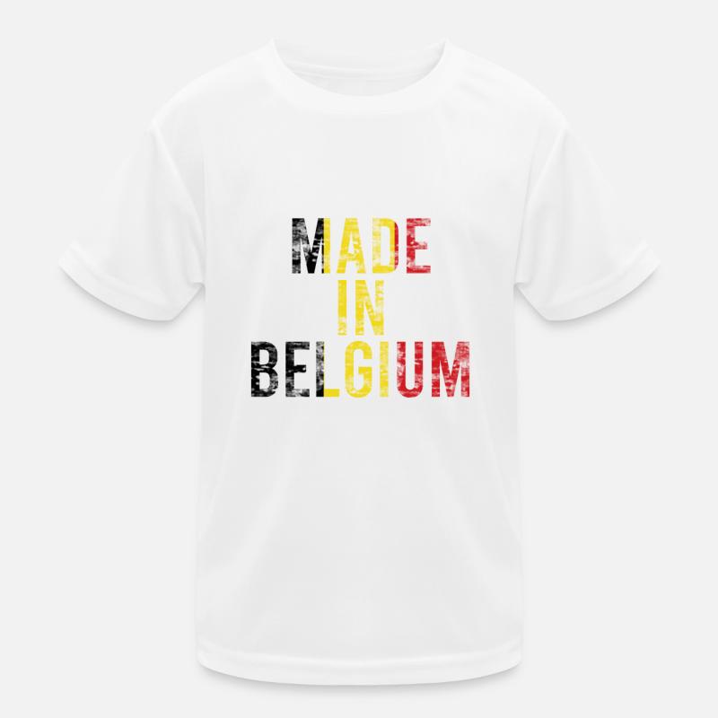 Belgium Kids Functional T-Shirt