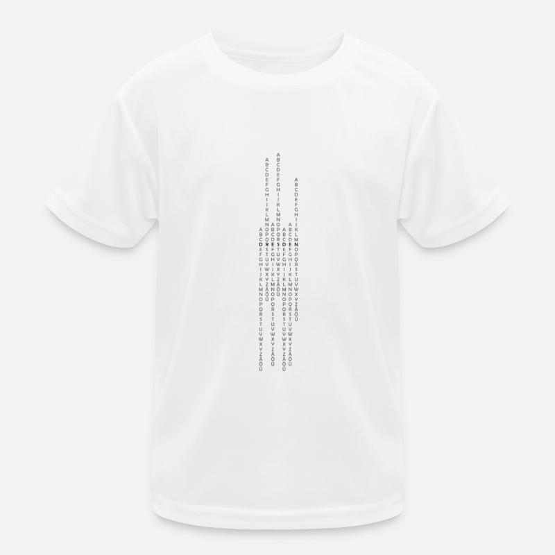 Dresden vertikal Kinder Funktions-T-Shirt