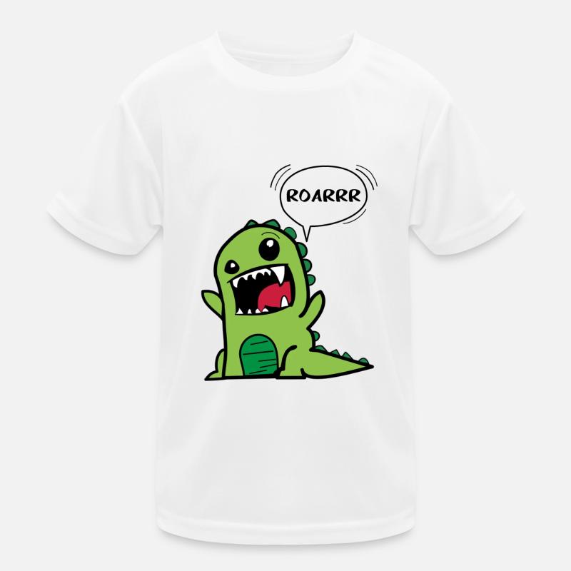 Dinosaurier T-Rex Roarrr Kindergeburtstag Geschenk Kinder Funktions-T-Shirt
