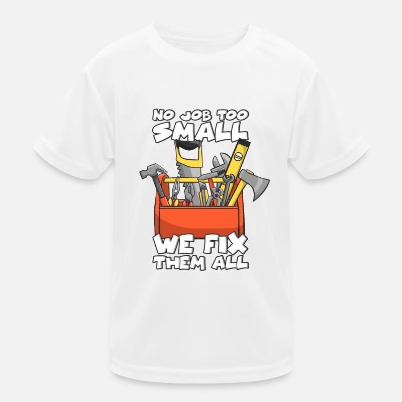 Handwerker Kinder Funktions-T-Shirt