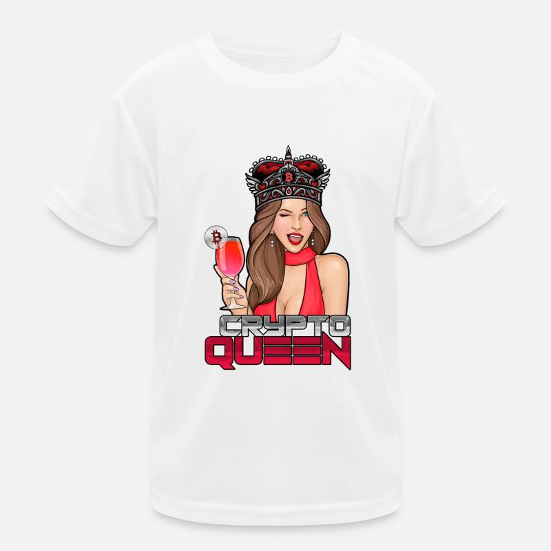 Crypto Queen Kids Functional T-Shirt