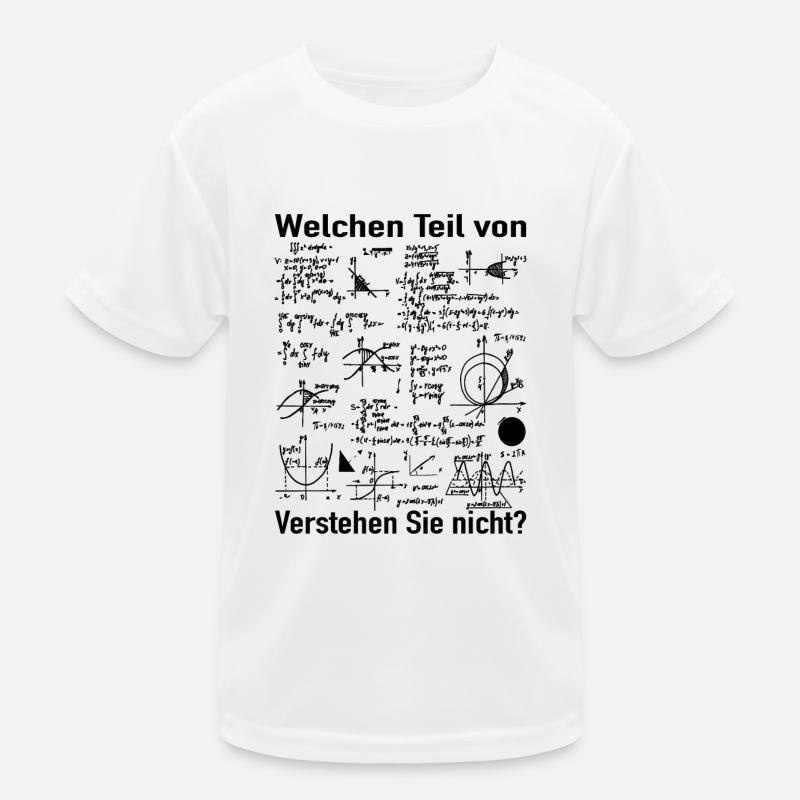 Mathe Witz - Mathematiker Mathematik Lehrer Kinder Funktions-T-Shirt