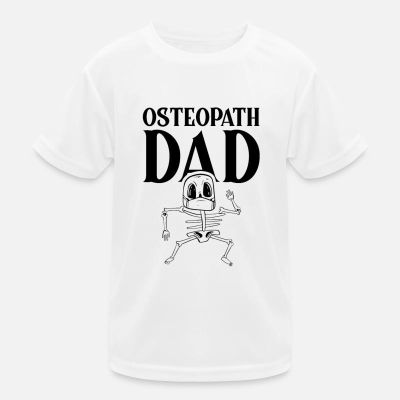 Osteopath Papa Osteopathie Osteopathin Osteopathen Kinder Funktions-T-Shirt