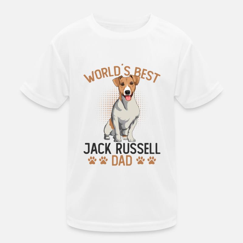 Jack Russell Terrier Kinder Funktions-T-Shirt