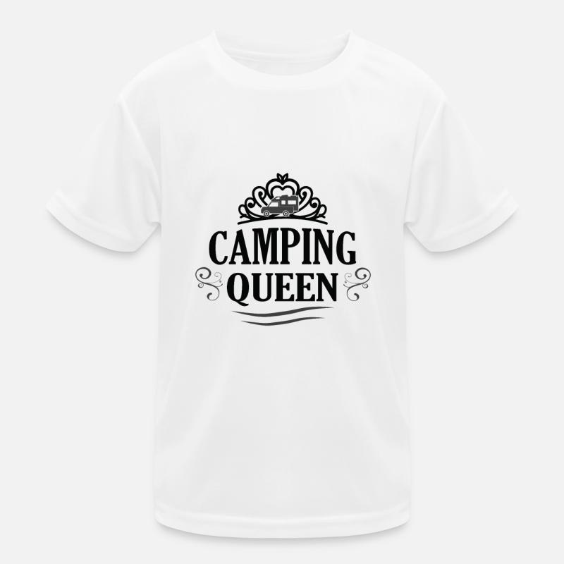 Pickup Camper Cabine Camping Queen T-shirt sport Enfant