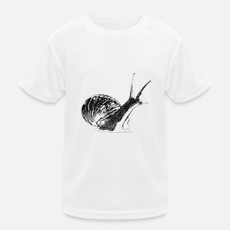 Escargot T-shirt sport Enfant