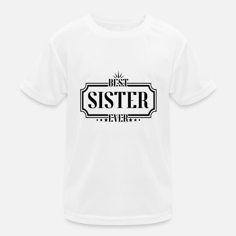 beste Schwester Kinder Funktions-T-Shirt