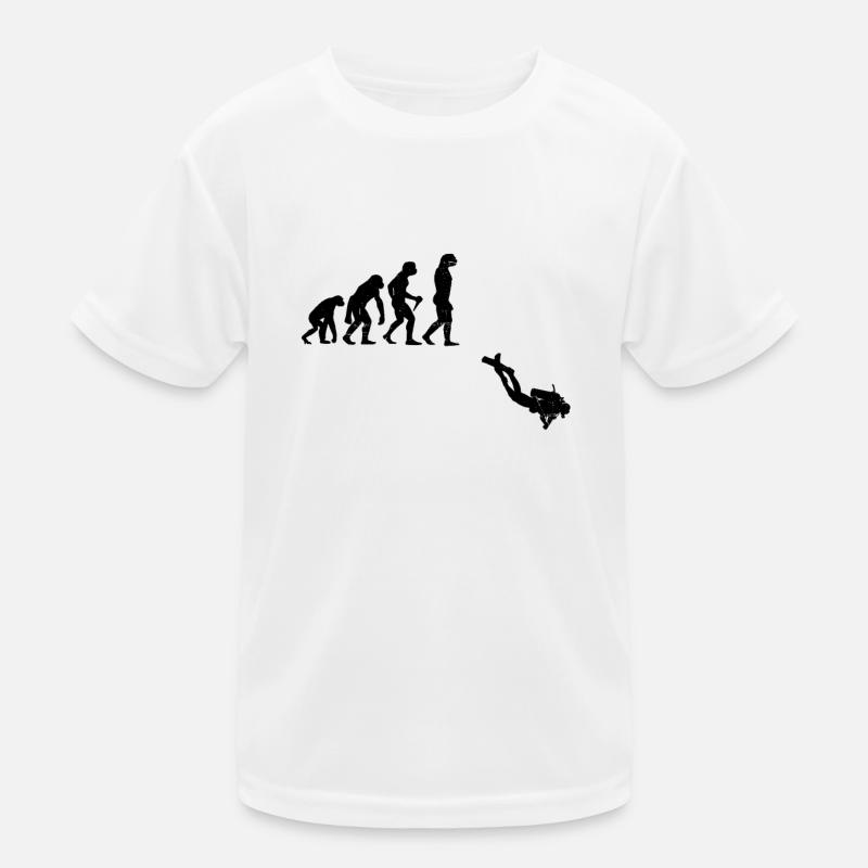 Evolution Diving Diver Shirt Plongée sous-marine T-shirt sport Enfant