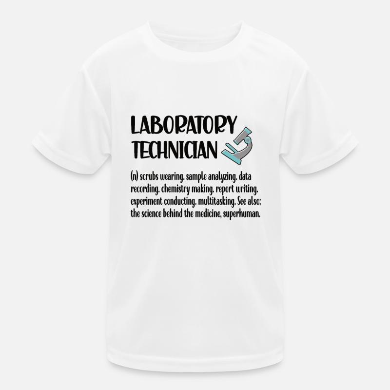 Laboratory Technician Medical Technician Laboratory Technician Lab Tech Kids Functional T-Shirt