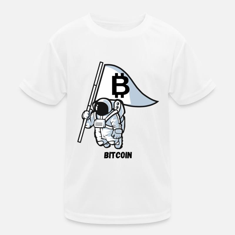 Bitcoin Kinder Funktions-T-Shirt