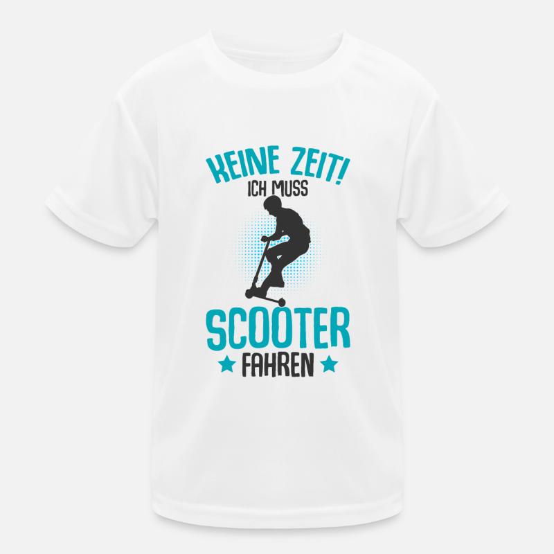 Scooter Kinder Funktions-T-Shirt