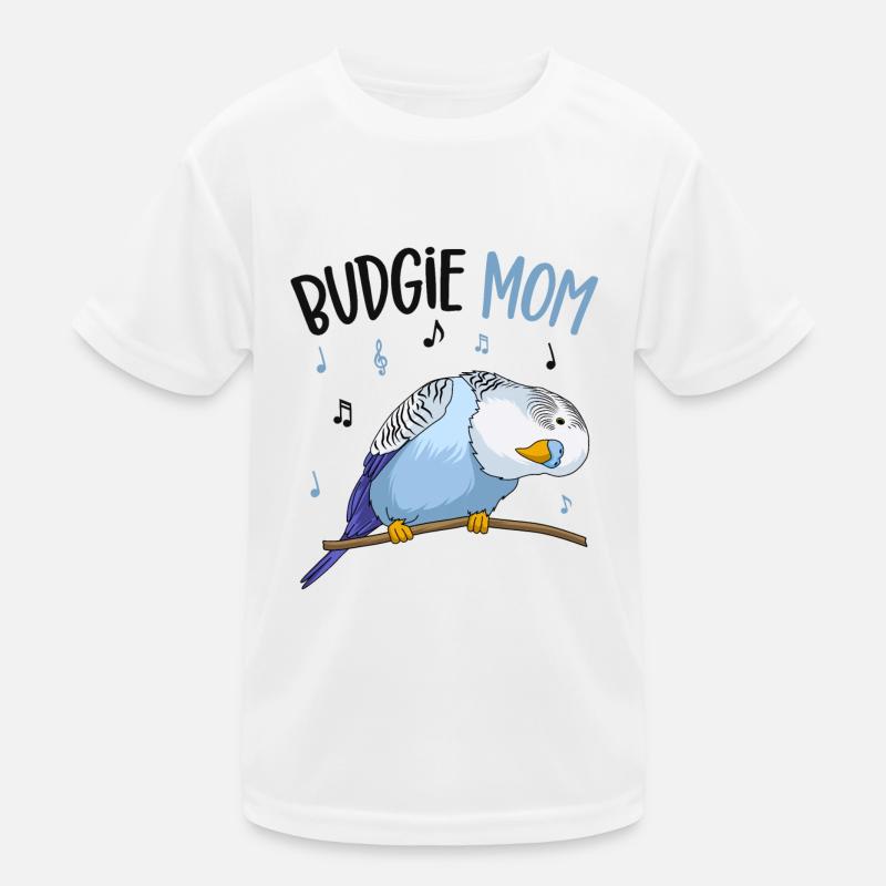 Wellensittich Kinder Funktions-T-Shirt