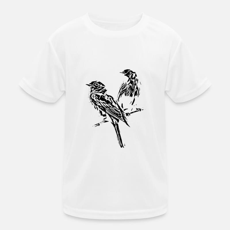 Oiseaux T-shirt sport Enfant