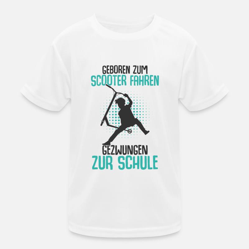 Scooter Kinder Funktions-T-Shirt