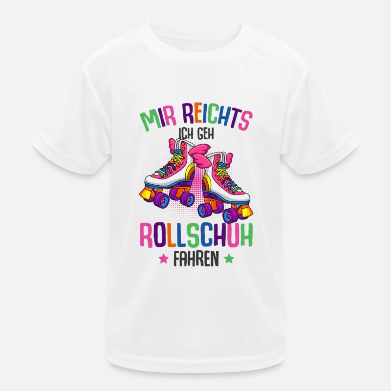 Rollschuhe Kinder Funktions-T-Shirt