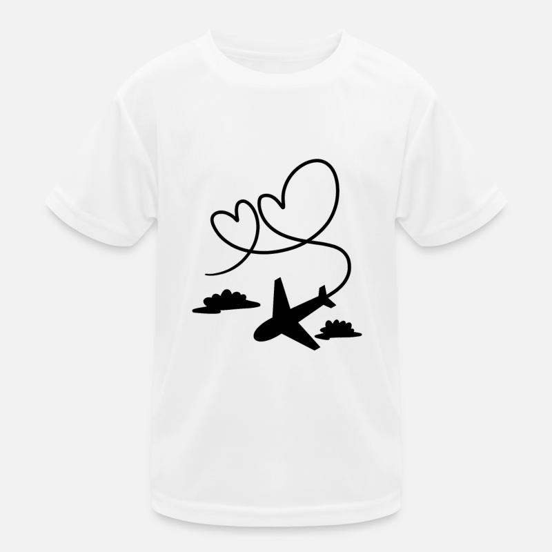 plane Kids Functional T-Shirt