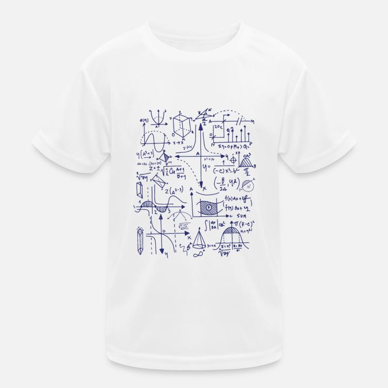 Physik Geschenk Spruch Atom Elektron Schule - Kinder Funktions-T-Shirt - Weiß