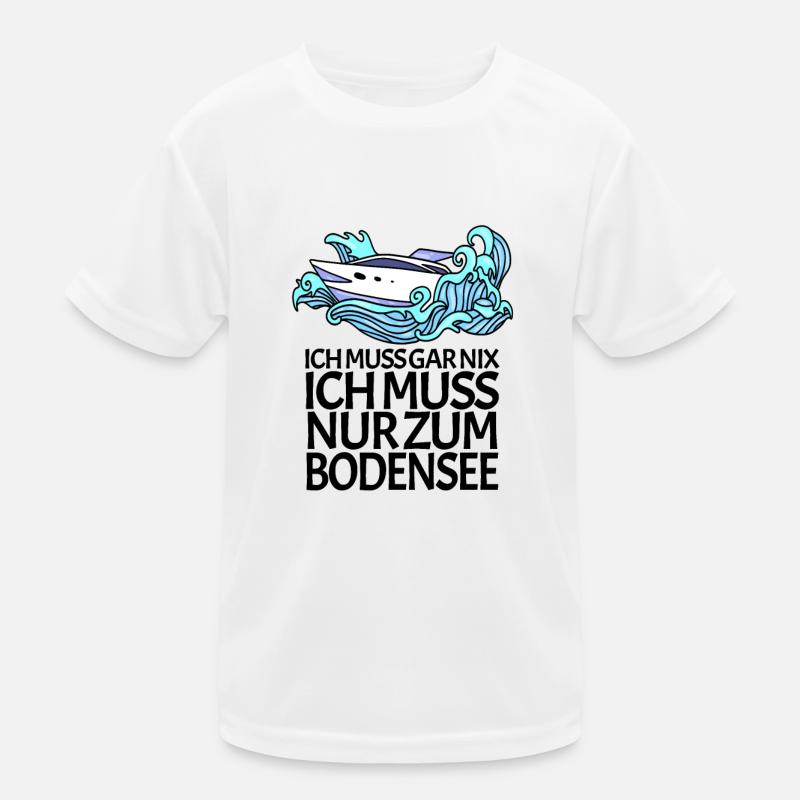 Bodensee Kinder Funktions-T-Shirt