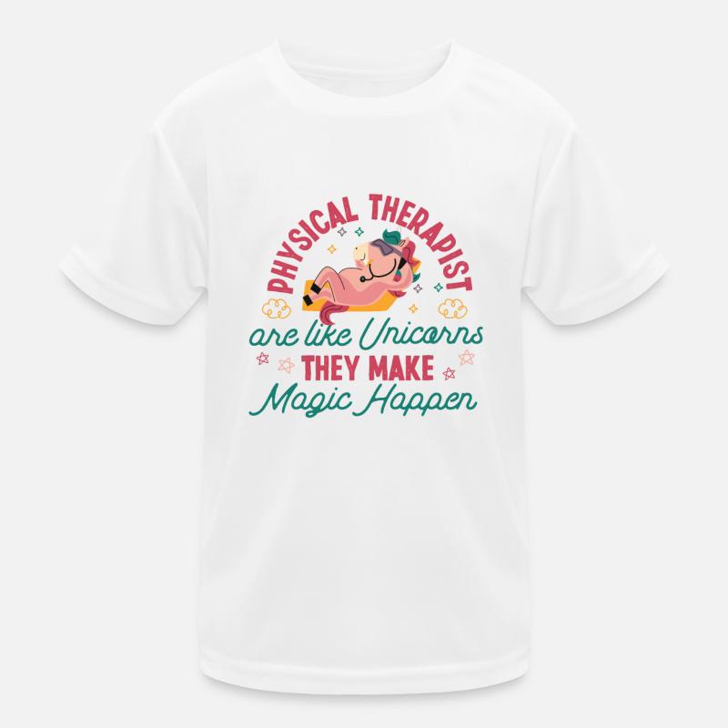 Physical Therapist Therapy Kinder Funktions-T-Shirt