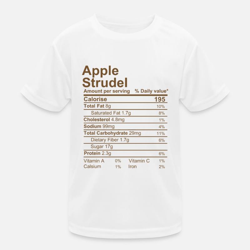 Apple Strudel Kids Functional T-Shirt