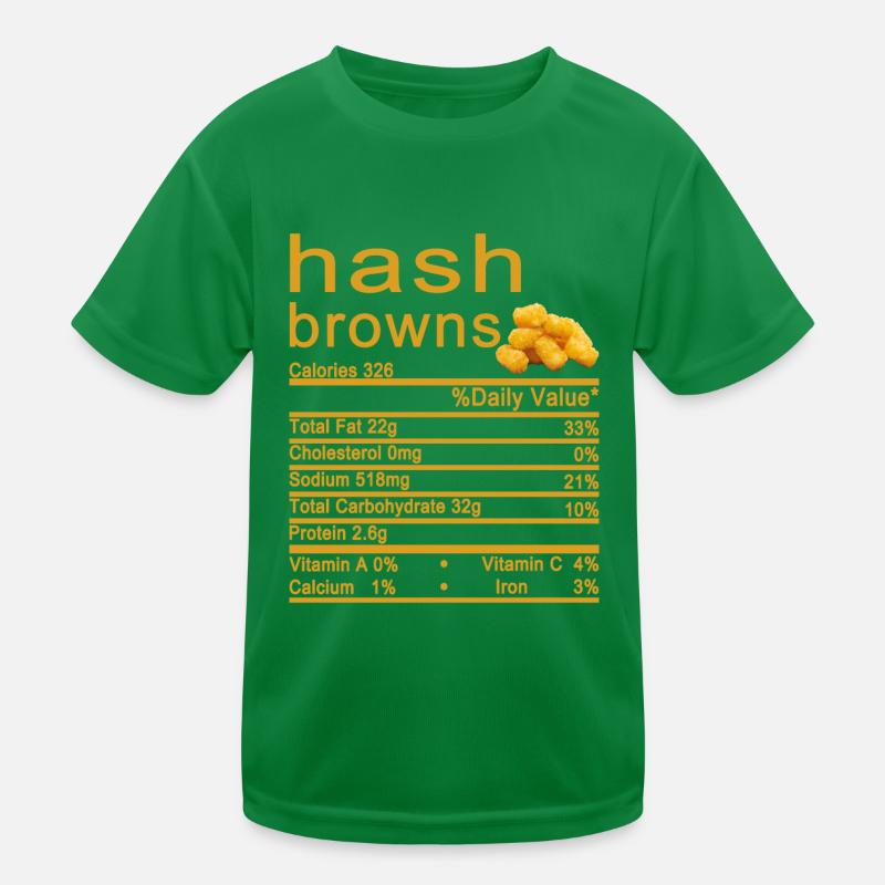 bruns de haschich T-shirt sport Enfant