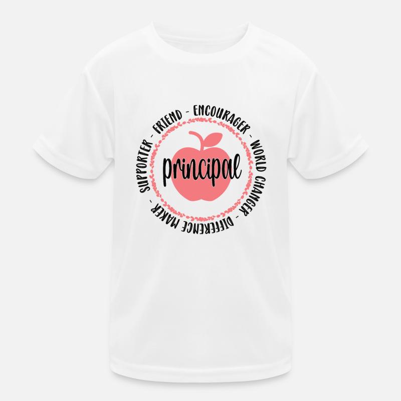 Schulleiter Schuldirektor Rektor Schule Direktor Kinder Funktions-T-Shirt