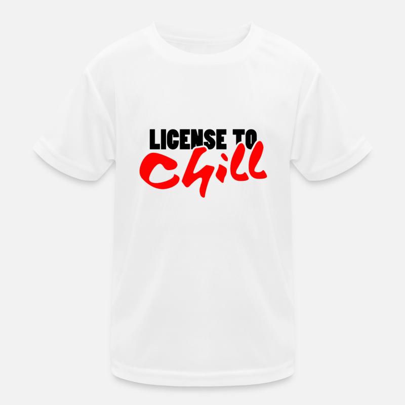 Lizenz zum Chillen - Chill Kinder Funktions-T-Shirt