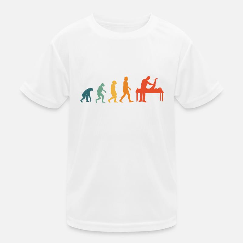 Physiothérapeute Evolution Rétro Physio T-shirt sport Enfant