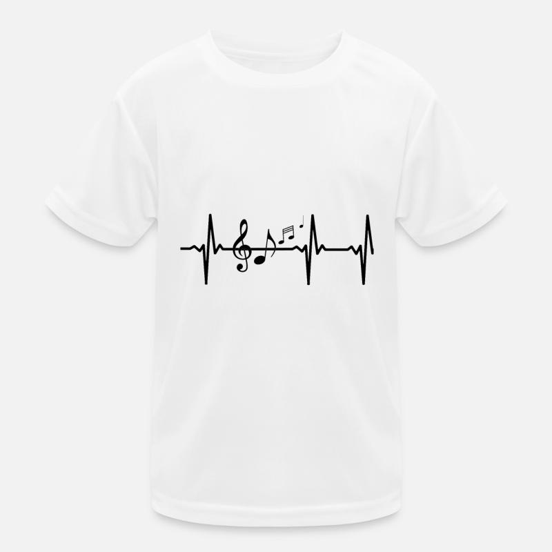Musical notes Kids Functional T-Shirt