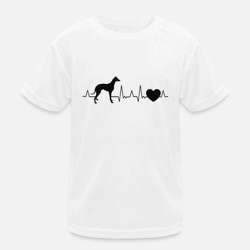 Whippet Le lévriers Sighthound T-shirt sport Enfant
